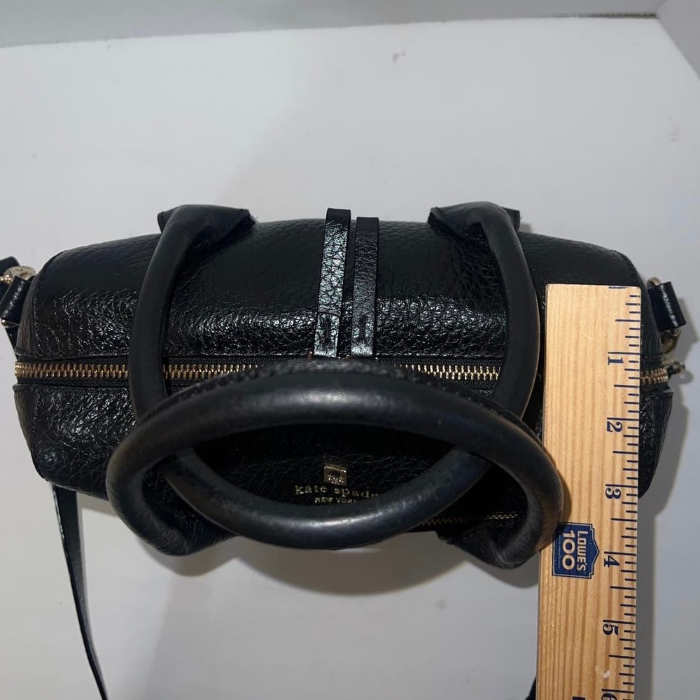 Sale!! KATE SPADE Southpoint Avenue Alessa
Black Pebbled Leather Satchel Bag - Picture 8 of 14